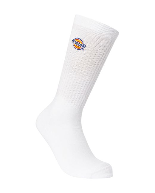 Dickies White 3 Pack Valley Grove Socks for men