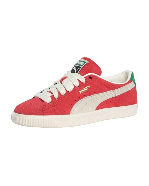 PUMA Red Suede Vtg Origins Trainers for men