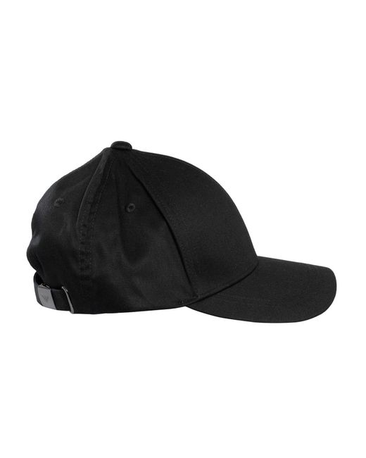 Emporio Armani Black Logo Baseball Cap for men