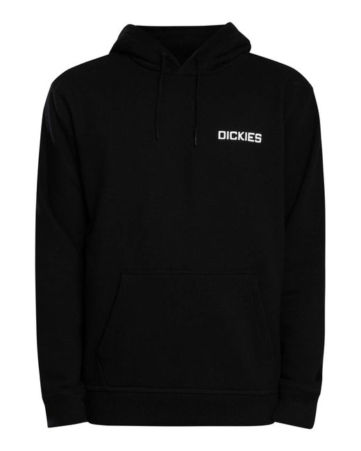 Dickies Black Payson Back Graphic Pullover Hoodie for men