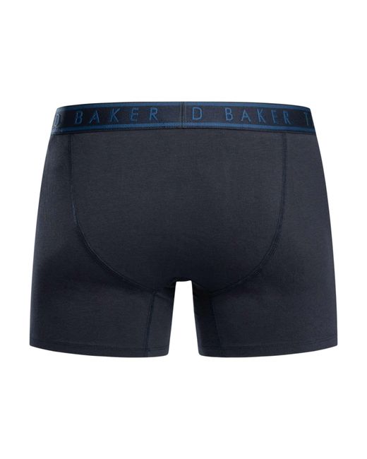Ted Baker Blue 3 Pack Boxer Briefs for men