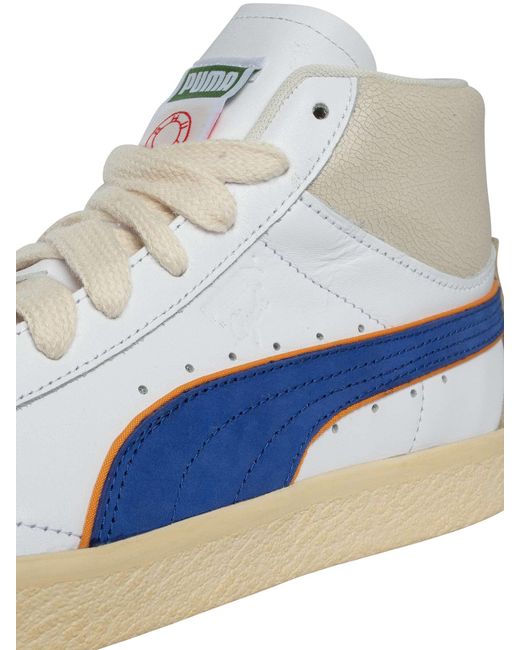 PUMA Blue Clyde Mid Bball Rhuigi Hi Trainers for men