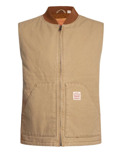 Levi's Blue Sansome Gilet for men