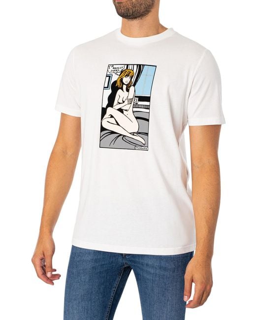 Antony Morato White Regular Fit T-shirt for men