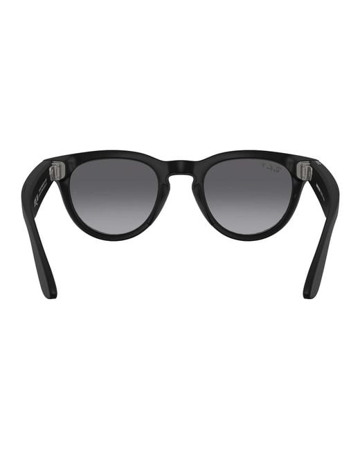 Ray-Ban Black Headliner Meta Gen 2 Sunglasses for men
