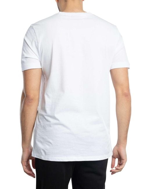 HUGO White Diragolino212 T-shirt for men