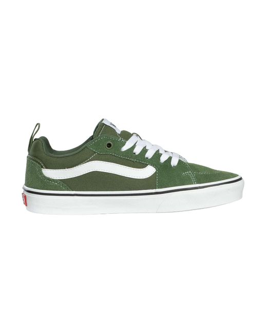 Vans Green Filmore Suede Trainers for men