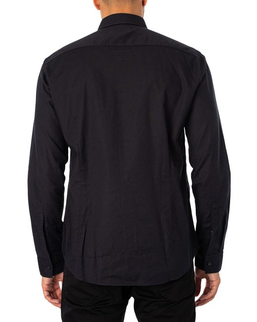 HUGO Blue Evito Slim Shirt for men