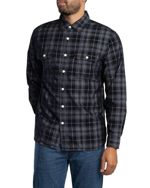 Levi's Blue Jackson Worker Shirt for men