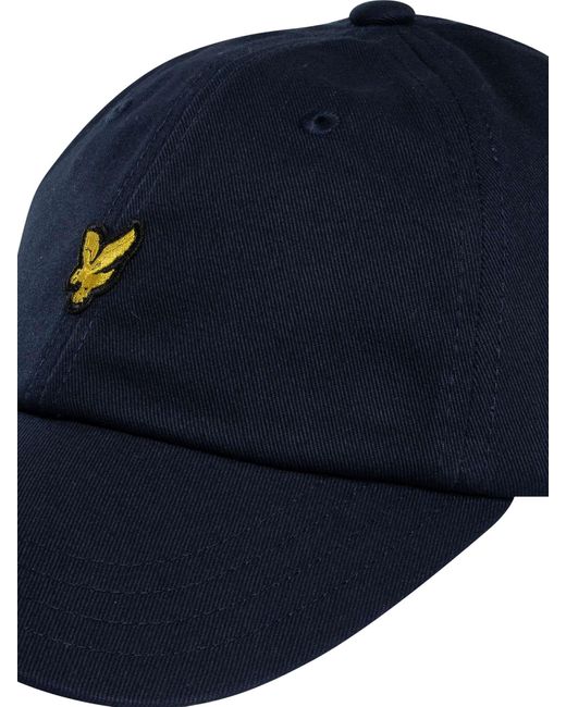 Lyle & Scott Blue Logo Baseball Cap for men
