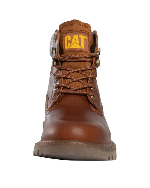 Caterpillar Brown Colorado 2.0 Leather Boots for men