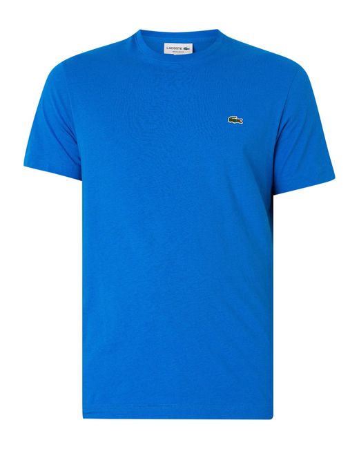 Lacoste Blue Logo T Shirt for men