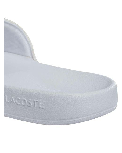 Lacoste White Serve 0.0 125 1 Cma Sliders for men