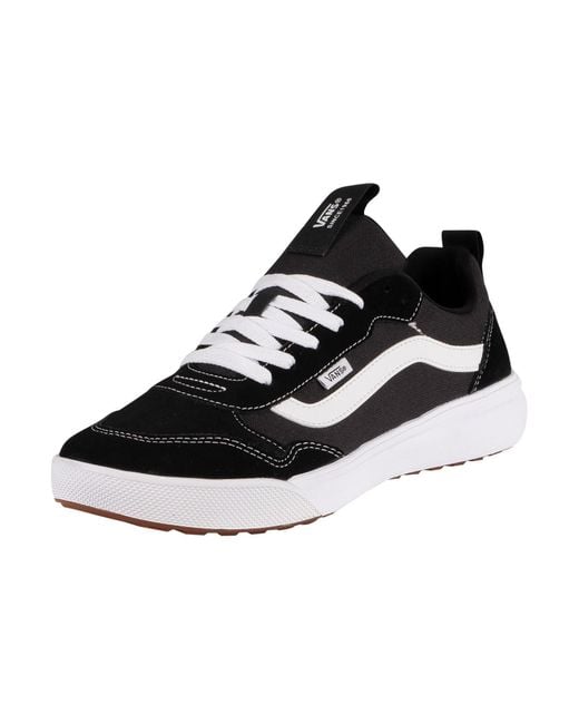 Vans Black Range Exp Suede Trainers for men