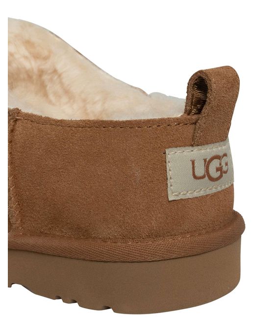 Ugg Brown Classic Micro Slipper for men