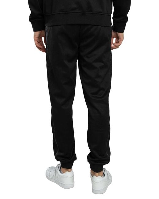Sergio Tacchini Black Cassio Track Joggers for men