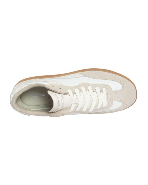 HOFF White Park Suede Trainers for men