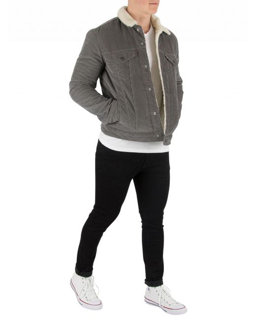 Levis sherpa pewter deals