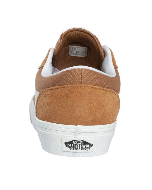 Vans White Vero Suede Trainers for men