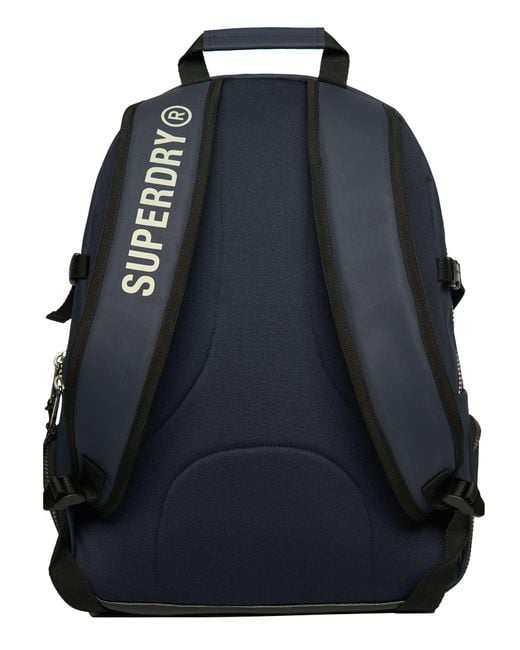 Superdry Blue 21l Tarp Backpack for men