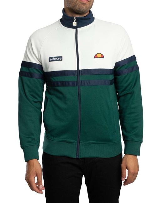 Ellesse Green Rimini Track Jacket for men