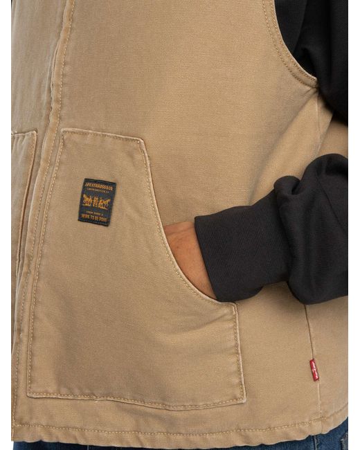 Levi's Blue Sansime Gilet for men
