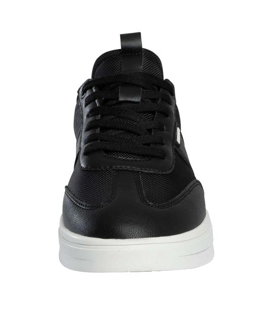 Antony Morato Black Logo Tag Trainers for men