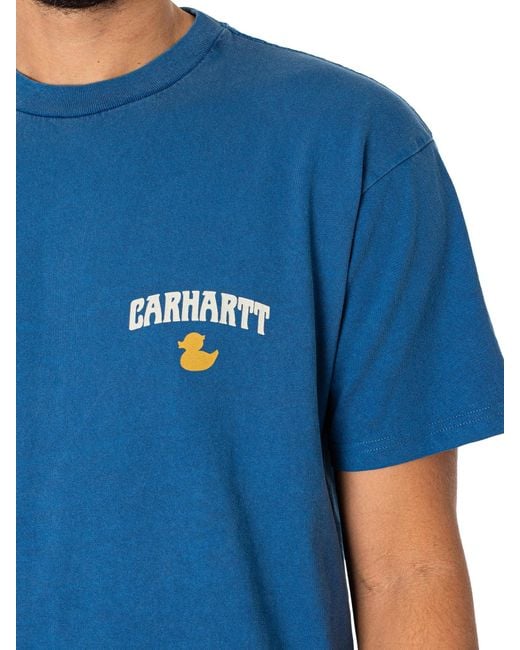 Carhartt Blue Duckin T-shirt for men