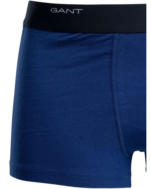 Gant Blue 3 Pack Core Trunks for men