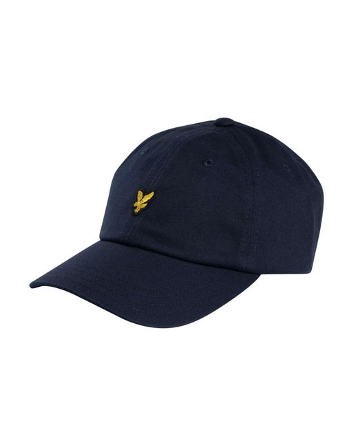 Lyle & Scott Blue Logo Baseball Cap for men