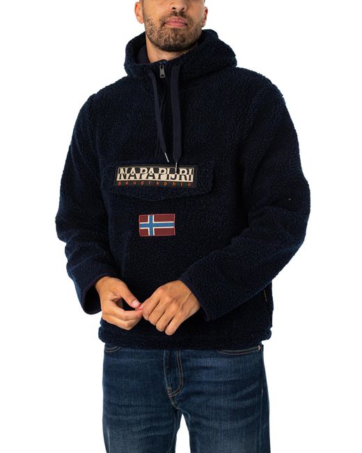 Napapijri clearance fleece pullover