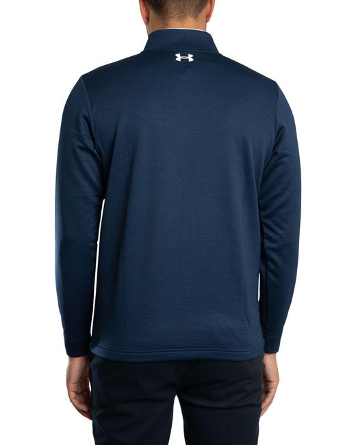 Under Armour Blue Golf Matchplay Zip Top for men