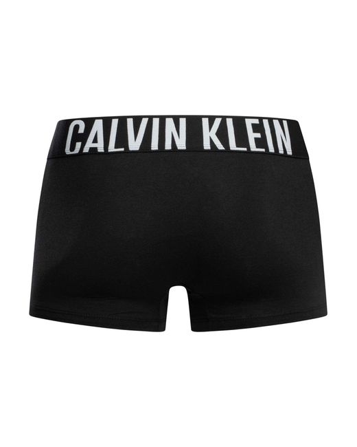 Calvin Klein White 3 Pack Intense Power Trunks for men