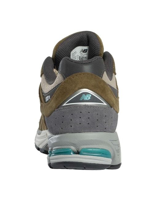 New Balance Green U2002 Textile Trainers for men