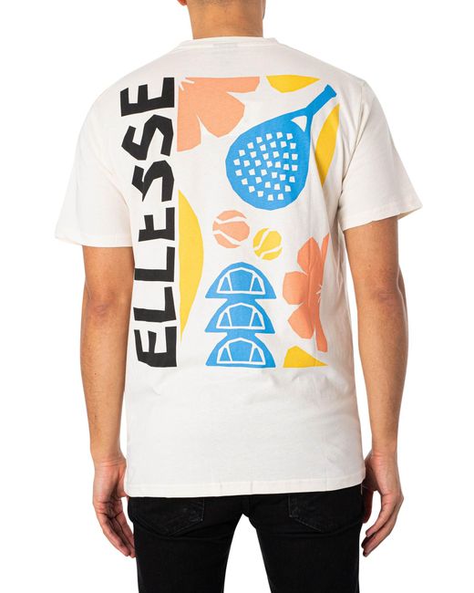 Ellesse White Impronta T-shirt for men