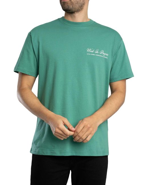 Carhartt Green Cloud Heart T-shirt for men