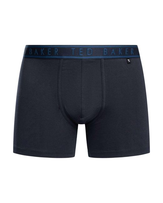 Ted Baker Blue 3 Pack Boxer Briefs for men