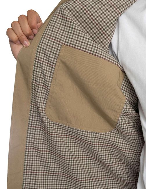 Gant Natural Cotton Blend Barn Jacket for men
