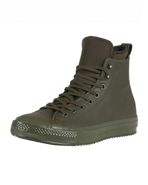Converse Utility Green Ct All Star Hi Wp Leather Boots for men