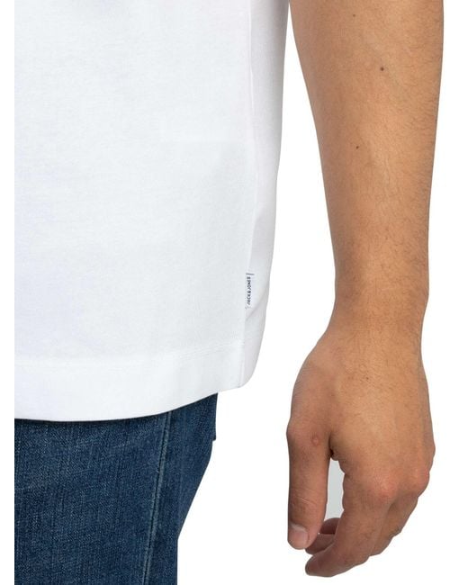 Jack & Jones White Barron T-shirt for men