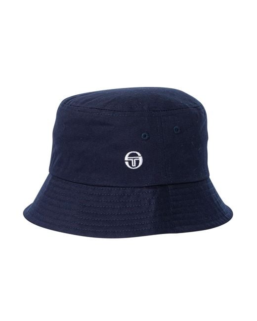 Sergio Tacchini Blue Mason Bucket Hat for men