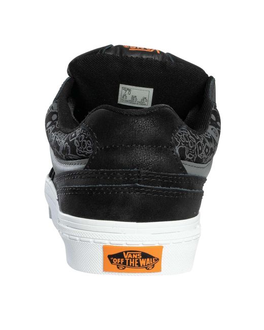Vans Black Caldrone Skate Doodle Trainers for men