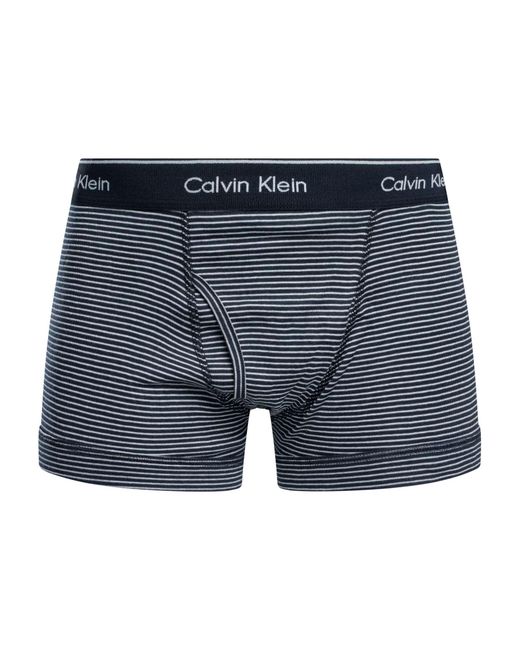 Calvin Klein Blue 3 Pack Trunks for men