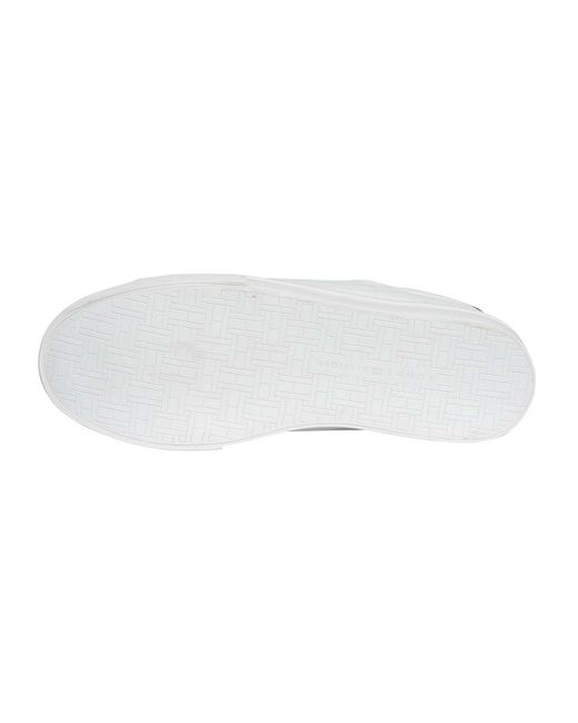 Tommy Hilfiger White Core Long Lace Trainers for men