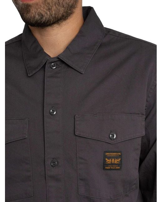 Levi's Blue Worker Overshirt for men
