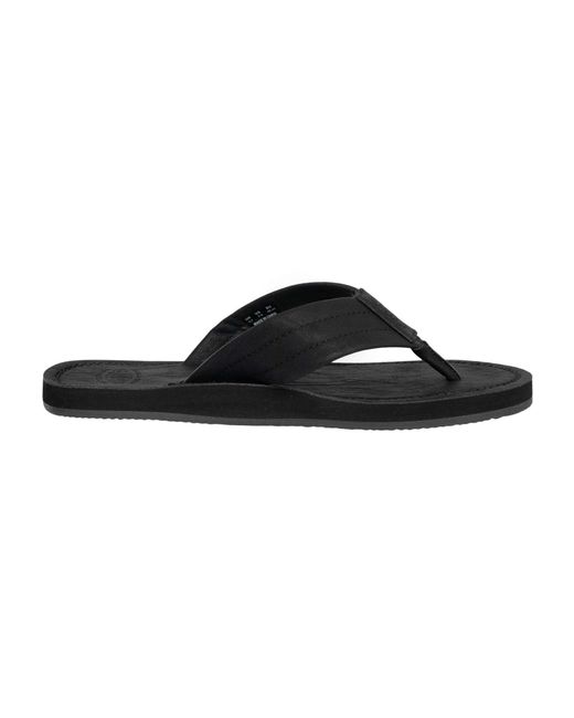 Superdry Black Vintage Flip Flops for men