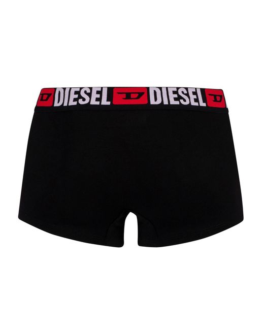 DIESEL Black 3 Pack Damien Trunks for men