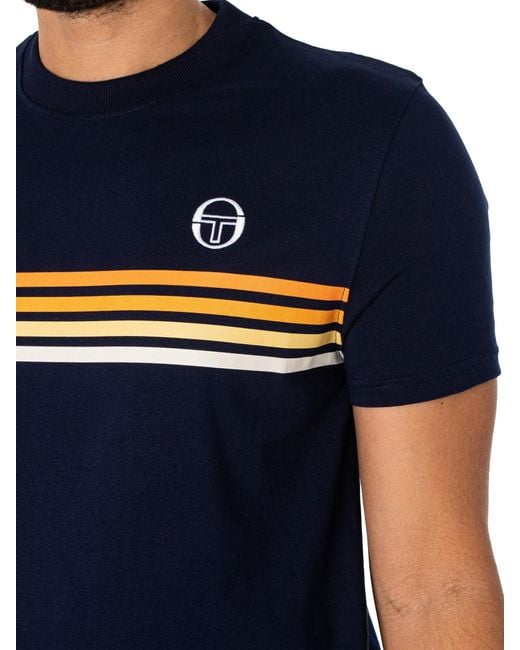 Sergio Tacchini Blue New Melfi T-shirt for men