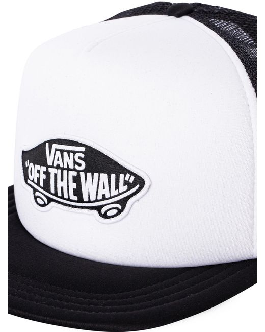 Vans White Classic Off The Wall Trucker Cap for men