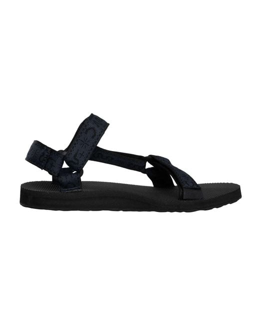 Teva Black Original Universal Sandals for men